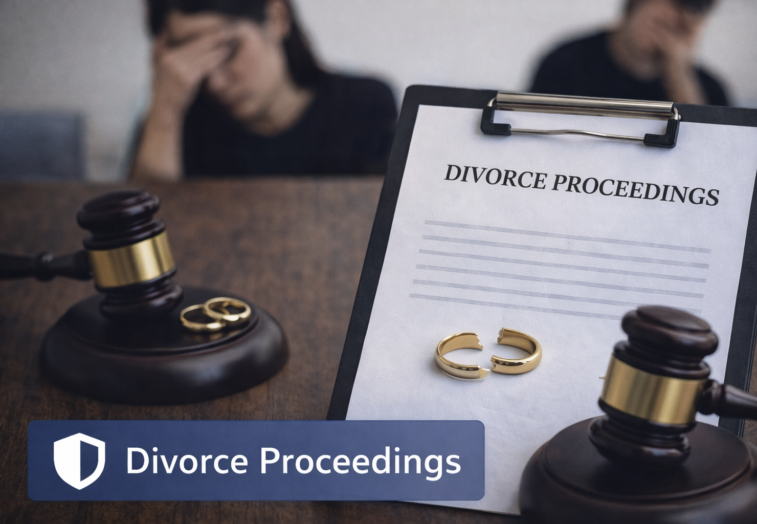 Divorce petition proceedings