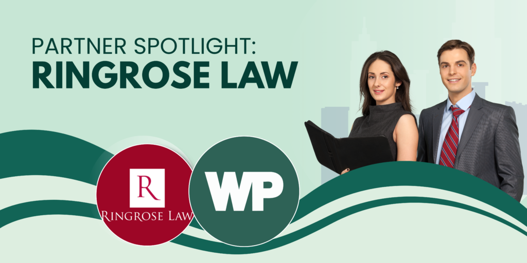 Partner Spotlight banner featuring Ringrose Law law firm and WeProcess