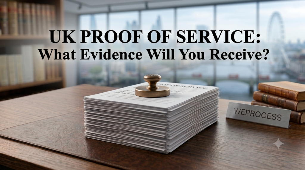 uk proof of service