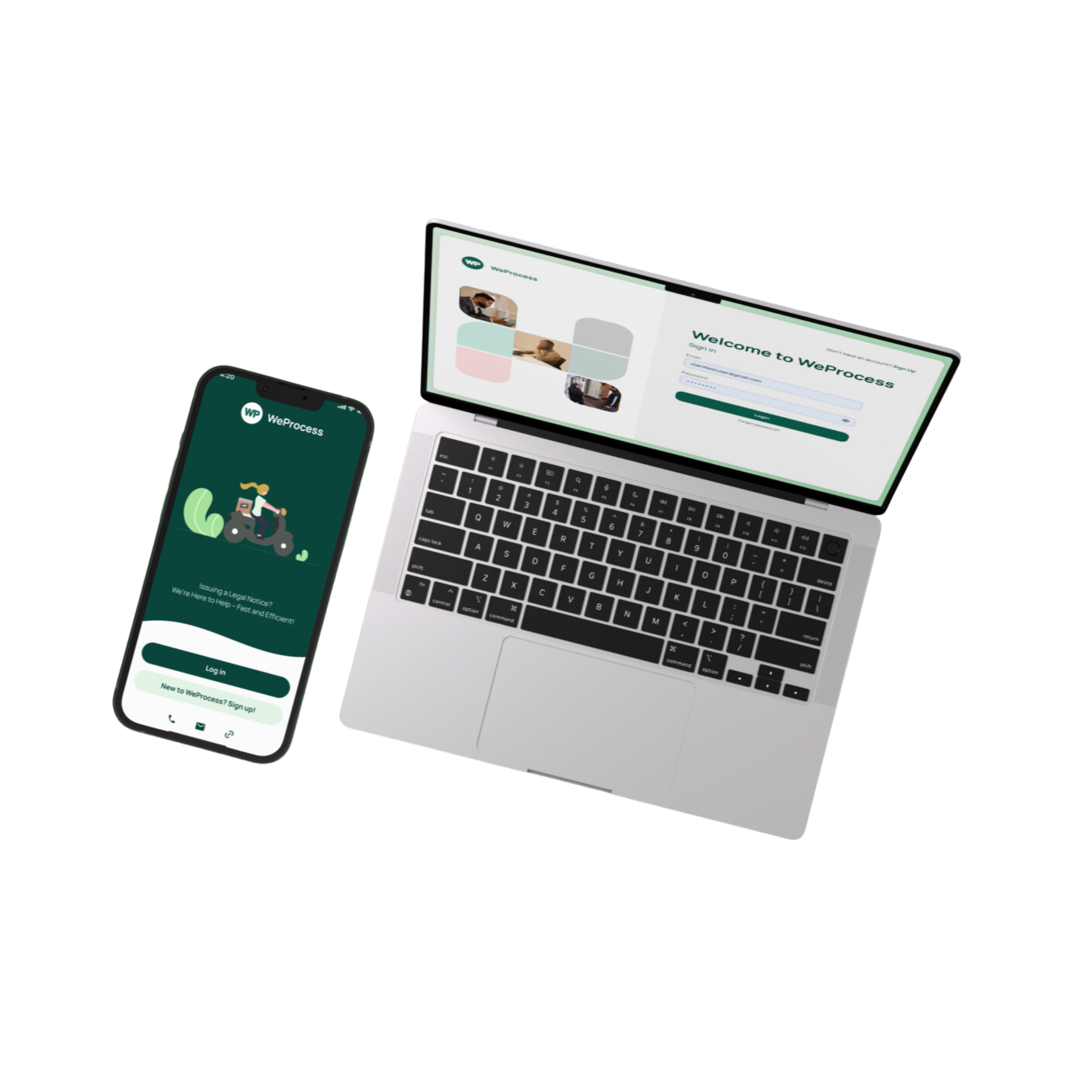 WeProcess Process Server London online platform